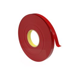 2 Rouleaux Ruban Adhésif Mylar Rouge - 3mm X 50m - Simple Face Ultra Fort - Uxcell